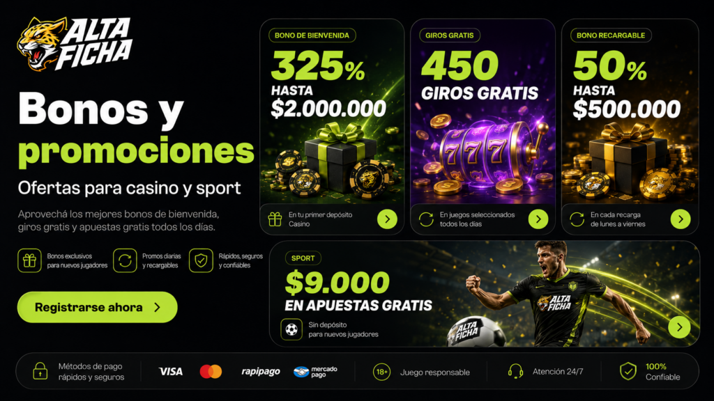 Altaficha Argentina  bonus